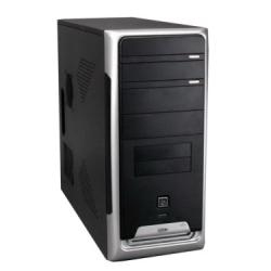Nilox 01PC349515002 computer case Midi Tower Black, Silver