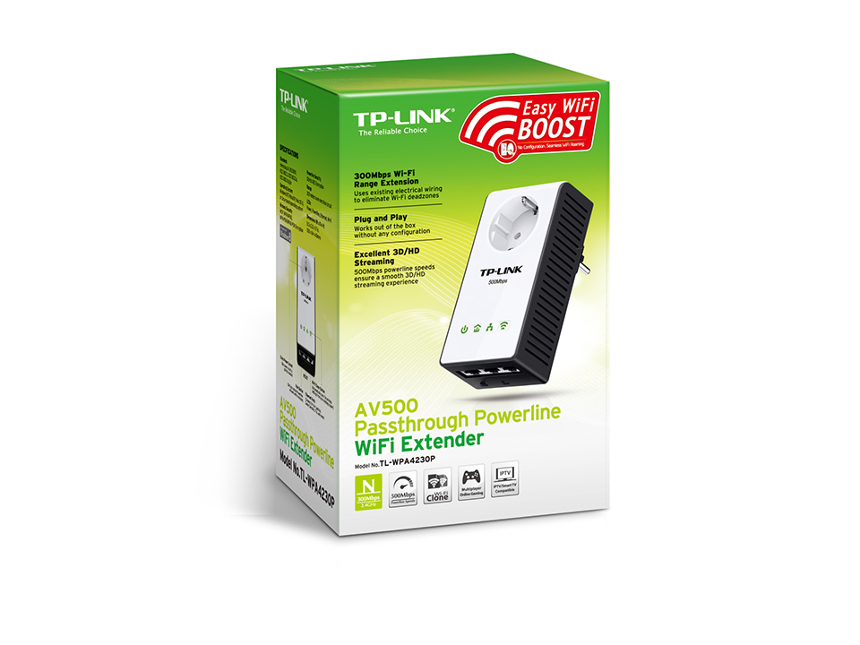 TP-Link TL-WPA4230P PowerLine network adapter Ethernet LAN Wi-Fi Black, White 1 pc(s) – image 6