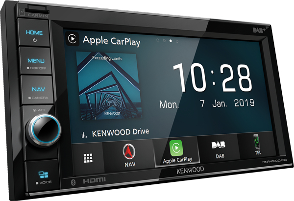 Kenwood DNR4190DABS car media receiver Black – image 3