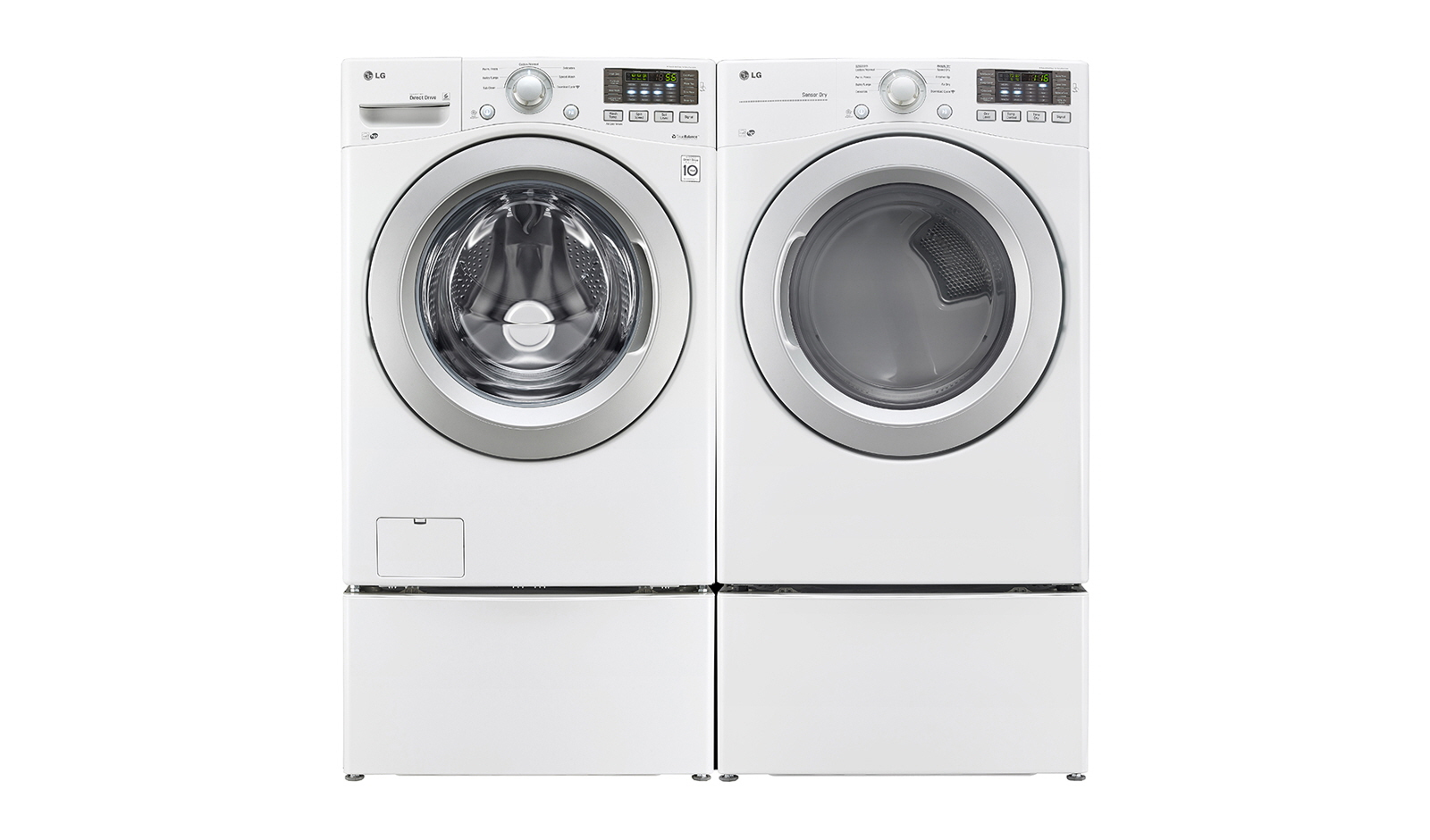 LG WM3170CW washing machine Front-load 1300 RPM White – image 8