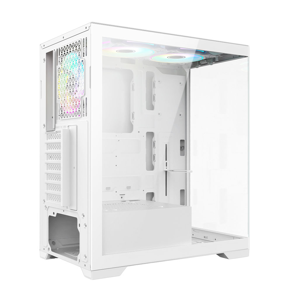 VIDA VETRO-WHT computer case Tower White – image 5