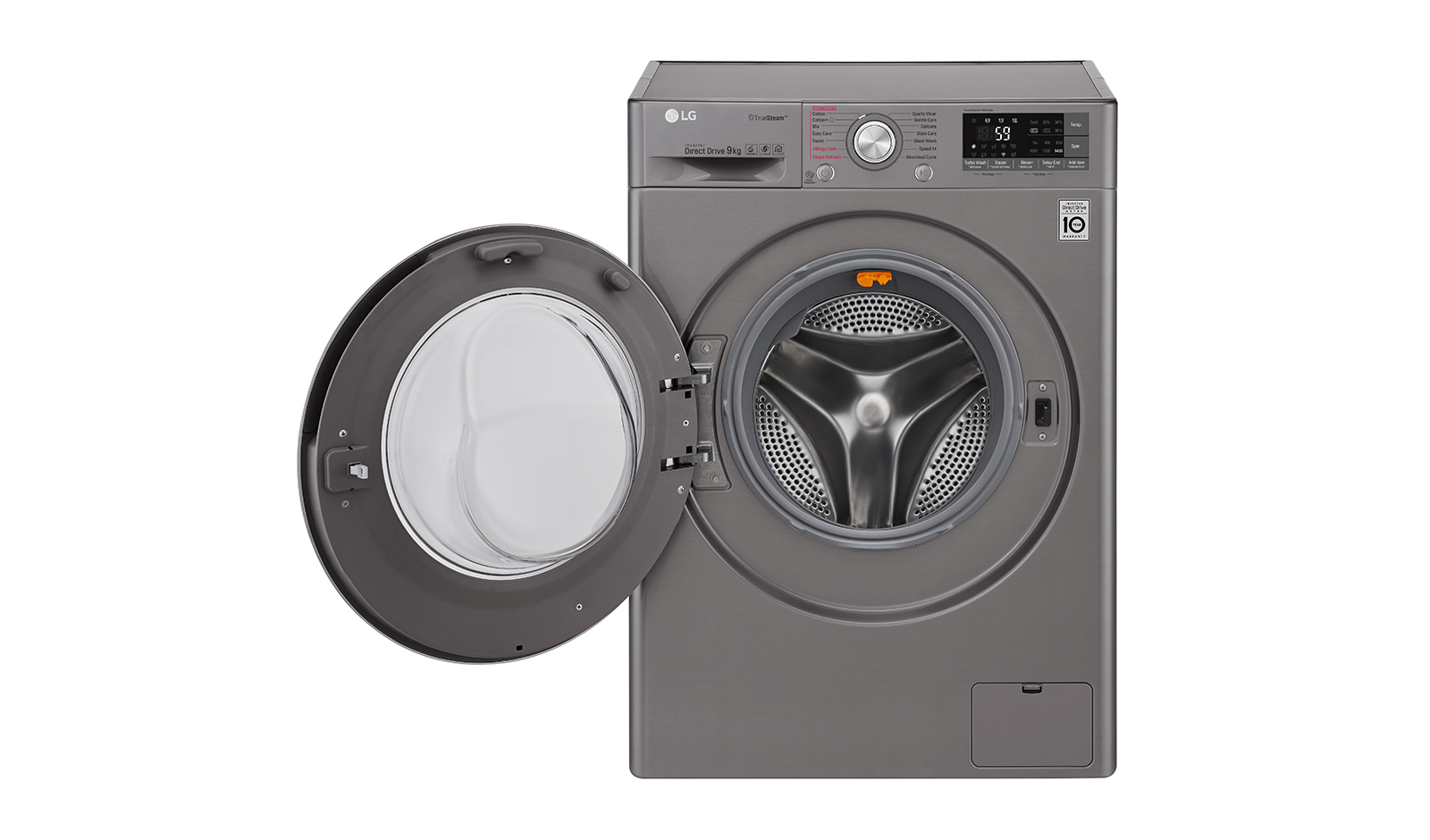 LG F4J8VS2S washing machine Front-load – image 7
