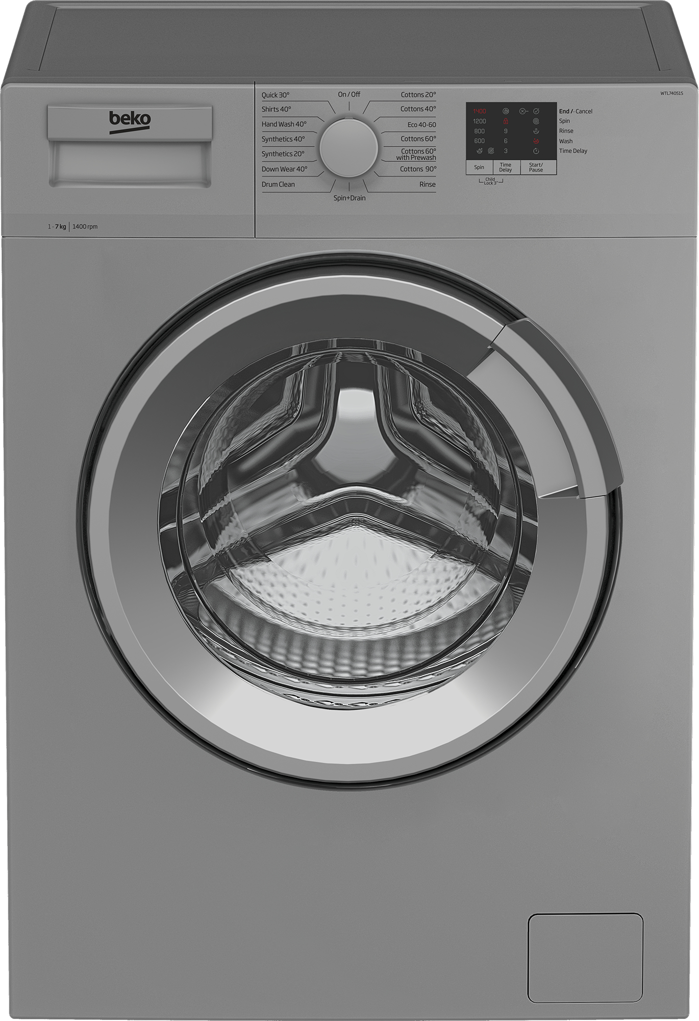 Beko b100 WTL74051S Freestanding