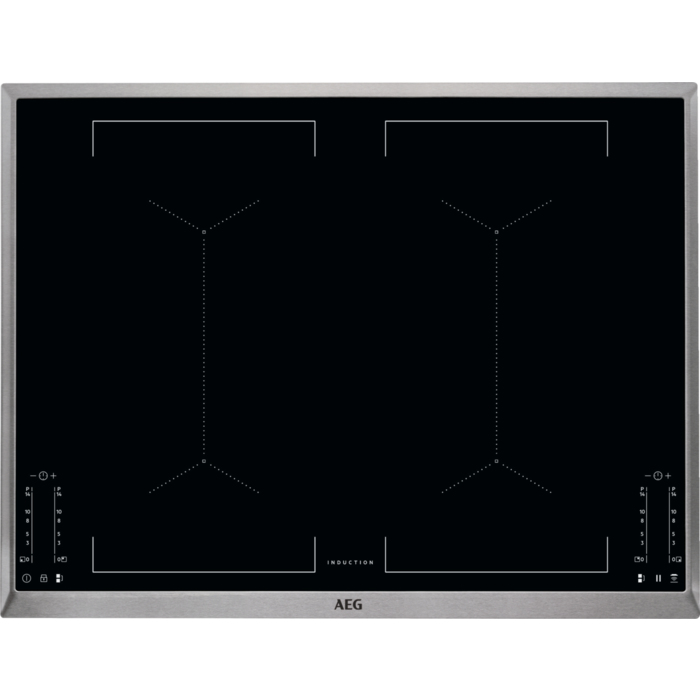 AEG IKE74451XB Black Built-in Zone induction hob 4 zone(s) – image 1