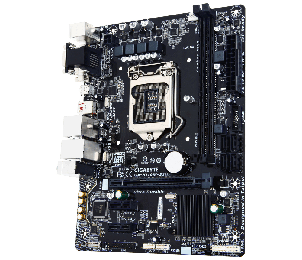 GIGABYTE GA-H110M-S2HP (rev. 1.0) – image 2