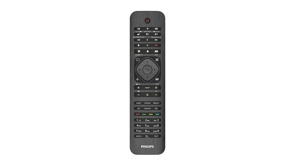 Philips SRP4000/10 remote control IR Wireless TV Press buttons