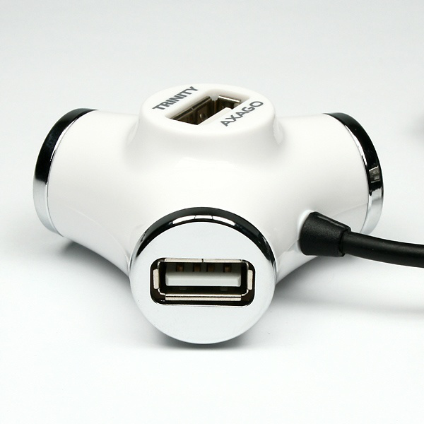 Axagon HUE-X3 interface hub 480 Mbit/s White – image 5