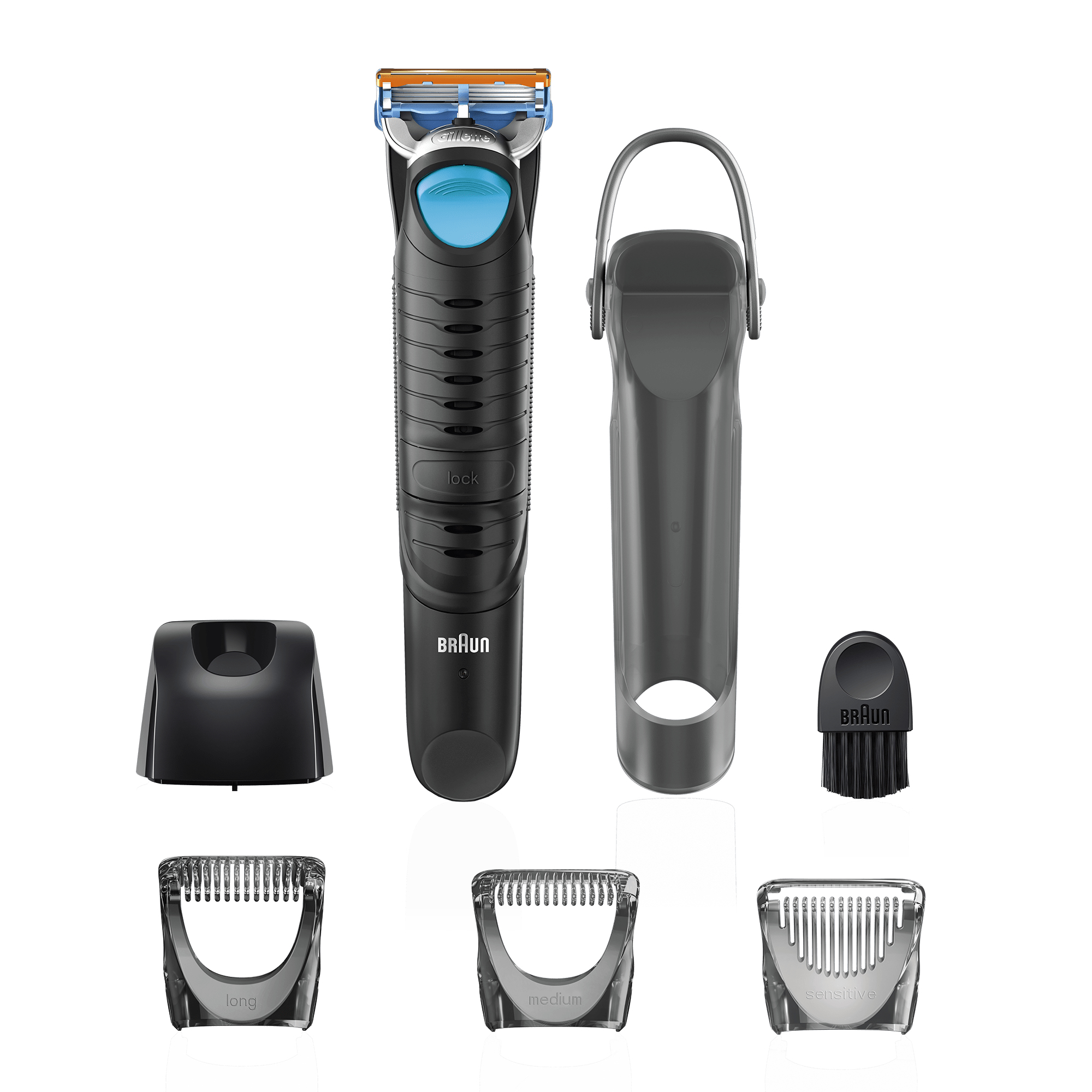 Braun BG5010 8 mm Wet & Dry Black, Blue – image 2