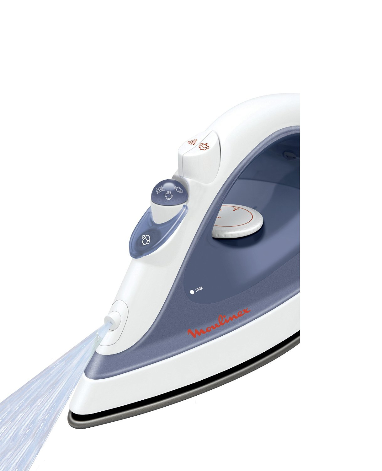 Moulinex IM1233E0 iron Steam iron Stainless Steel soleplate – image 4