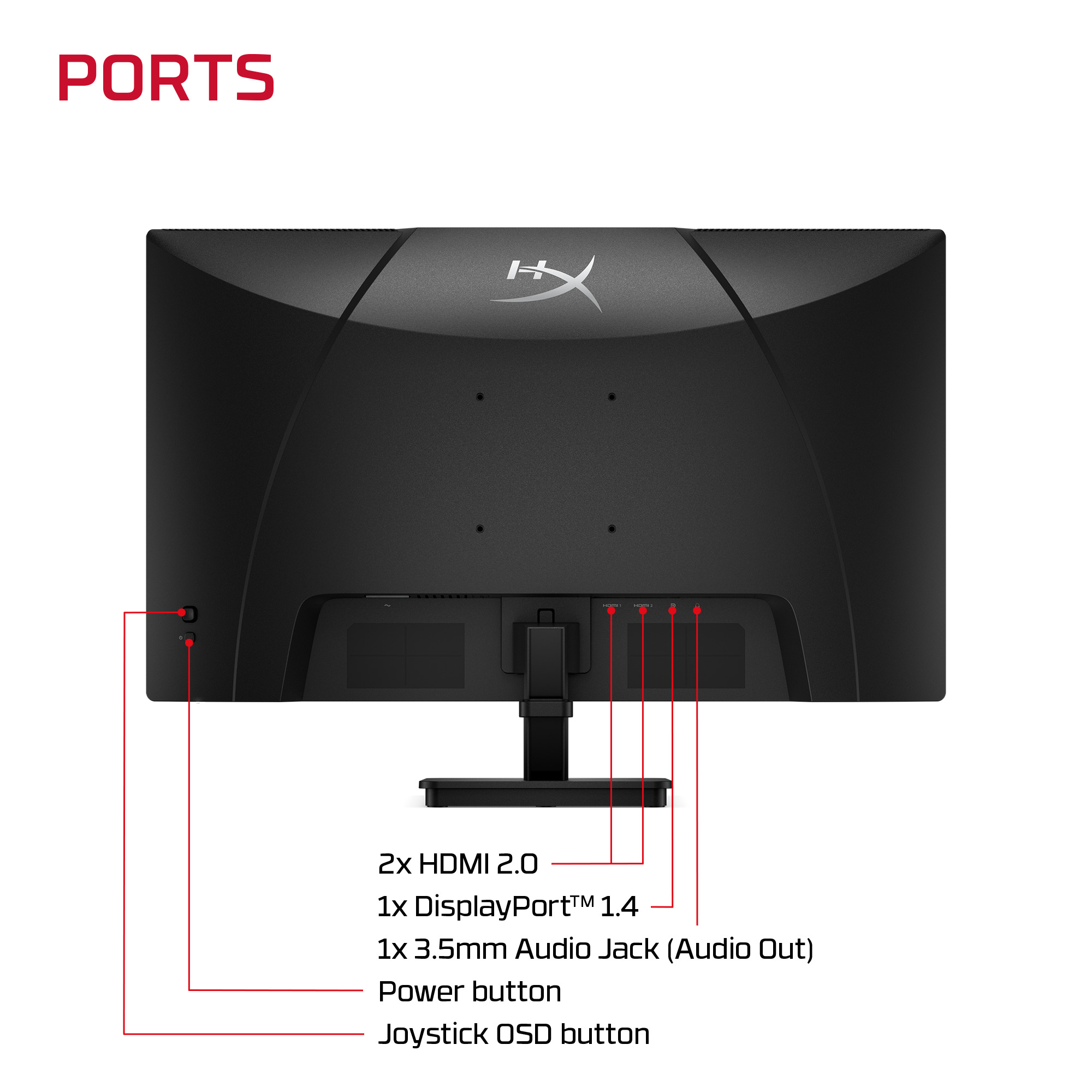 HP HyperX OMEN 27 inch QHD 240Hz Gaming Monitor - OMEN 27q G3 – image 2