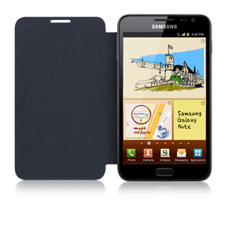 Samsung EFC-1E1CBE mobile phone case Flip case Blue, Charcoal