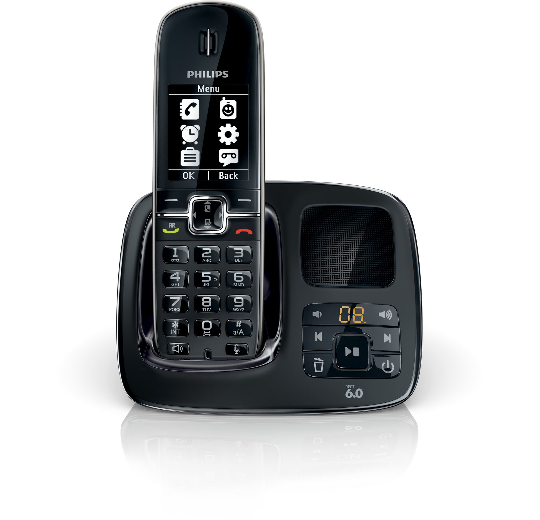 Philips BeNear Cordless phone with answering machine CD4951B/77 – image 2
