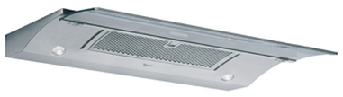 Whirlpool AKR939IX cooker hood Semi built-in (pull out) Stainless steel 600 m³/h