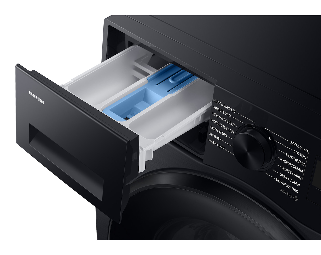 Samsung WD90DG5B15BBEP washer dryer Freestanding Front-load Black – image 9
