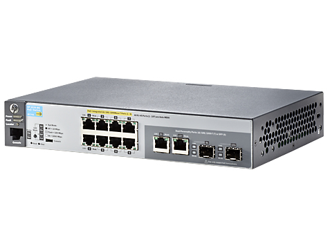 HP 2530-8G-PoE+ Managed L2 Gigabit Ethernet (10/100/1000) Power over Ethernet (PoE) 1U – image 2