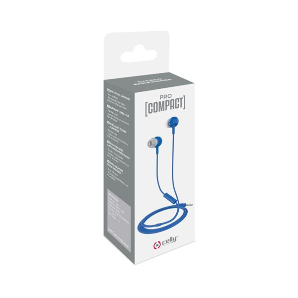 Celly PCSTEREO35BL headphones/headset Wired In-ear Calls/Music Blue – image 4