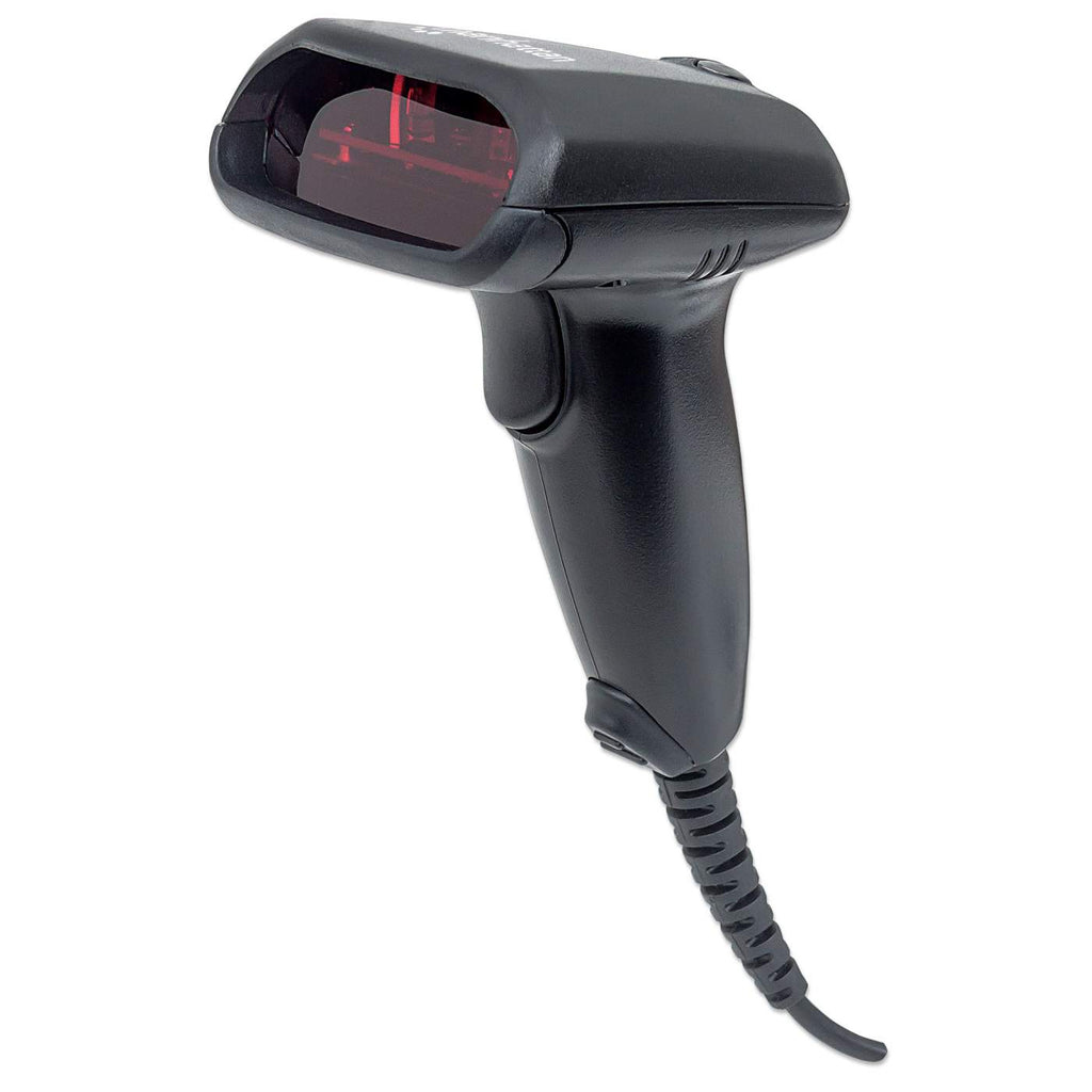 Manhattan Laser Handheld Barcode Scanner, USB – image 1