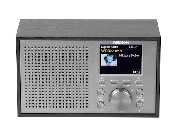MEDION 50060681 radio Portable Analog & digital Black, Grey – image 2