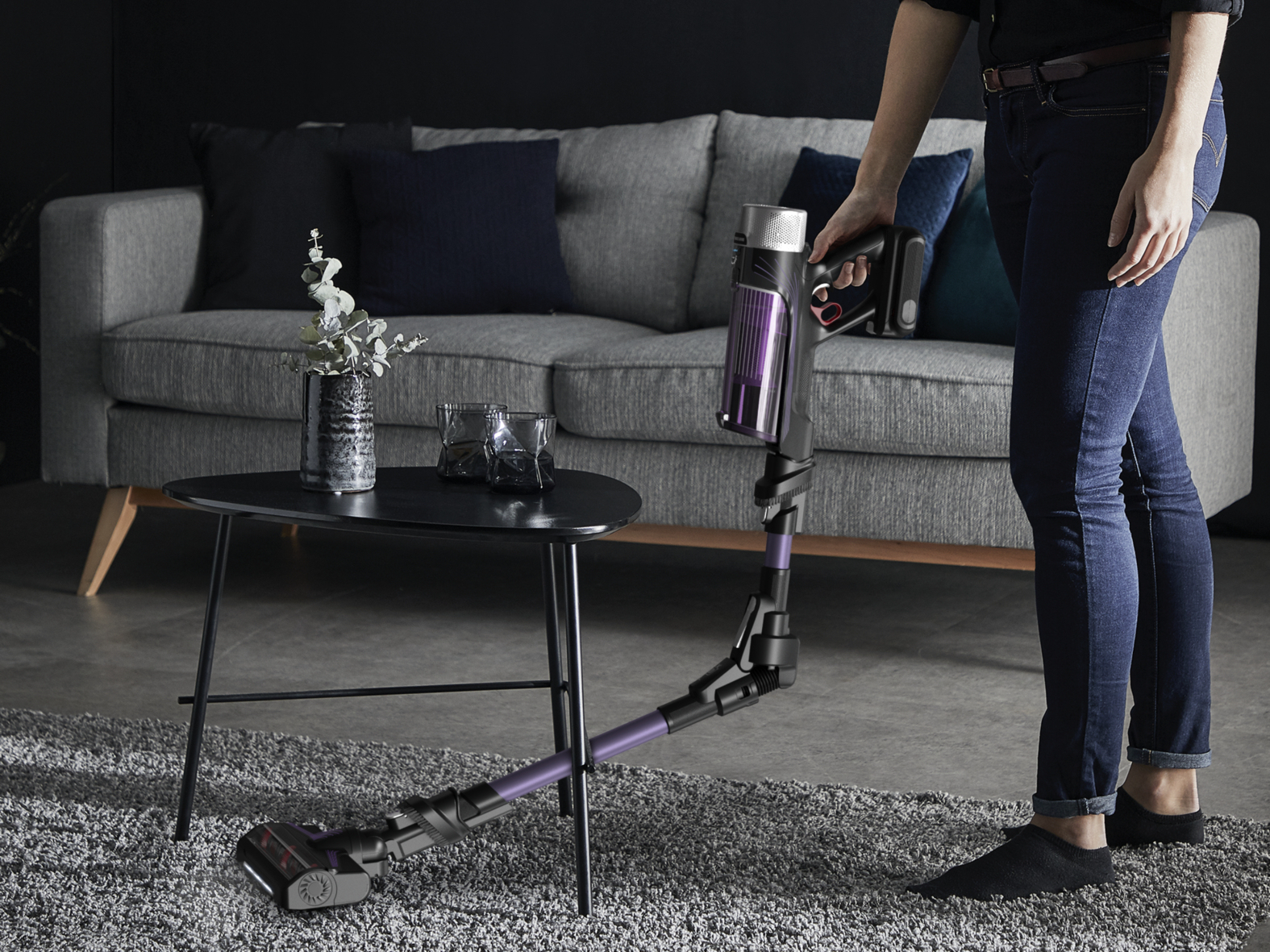 Rowenta RH2039 2-in-1 stick vacuum Battery Dry Bagless – image 2