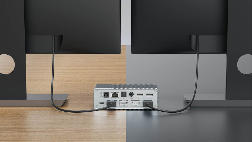 Targus HDG212BP-US laptop dock/port replicator Wired USB 3.2 Gen 1 (3.1 Gen 1) Type-C Grey – image 5