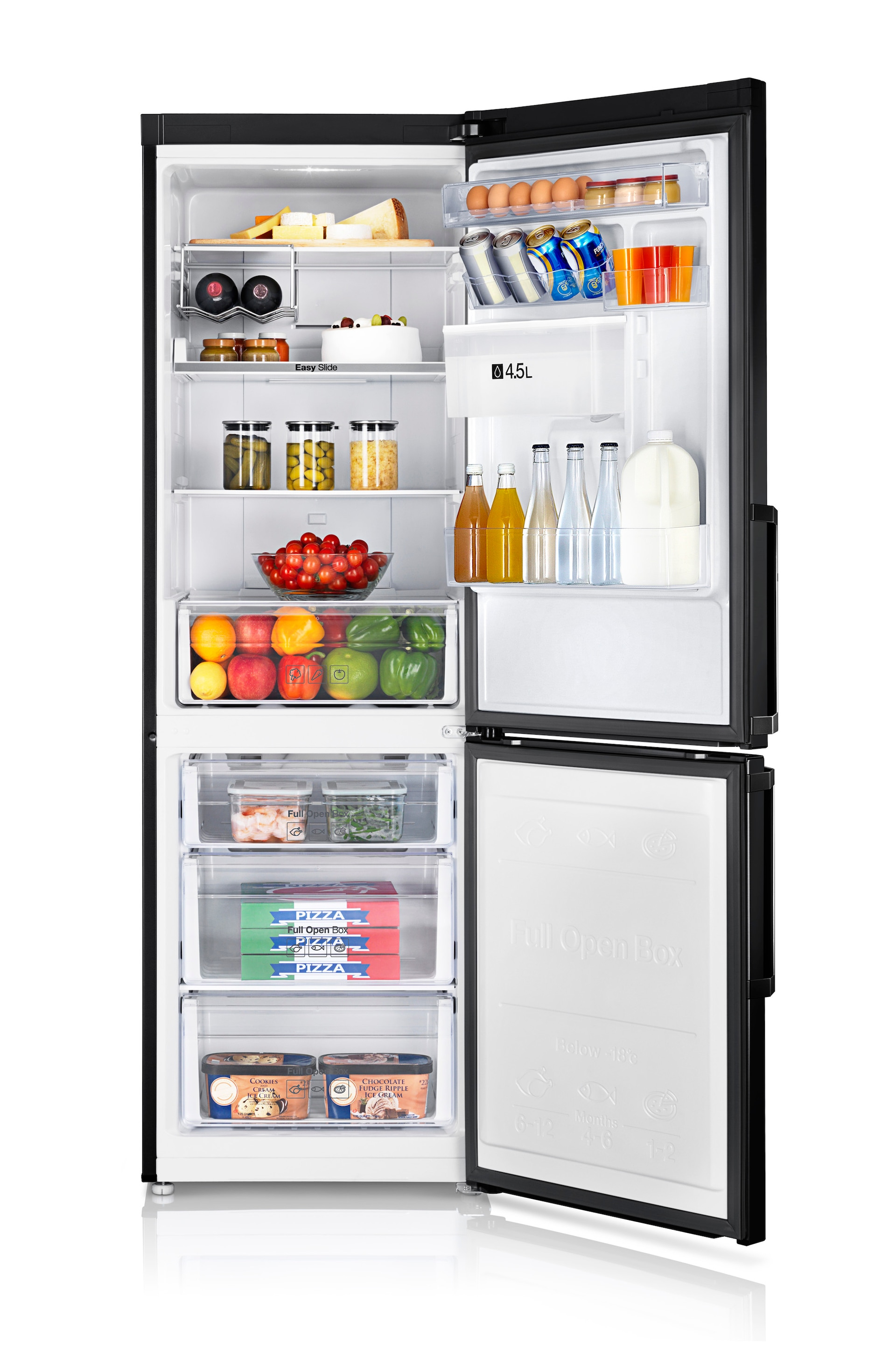Samsung RB31 RB31FDJNDBC/EU Classic Fridge Freezer with Non-Plumbed Water Dispenser - Black – image 4