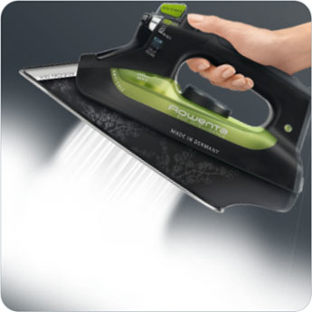 Rowenta DW6010 iron Dry & Steam iron Microsteam 400 3De Laser soleplate – image 5
