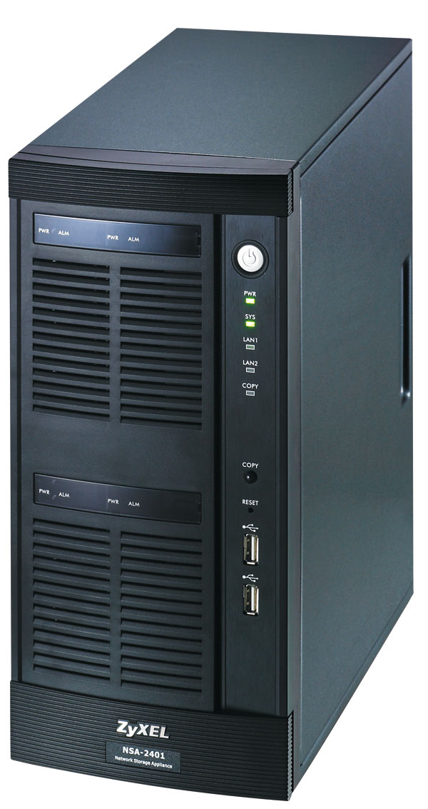 Zyxel NSA-2401-4T Freescale 8543 – image 1