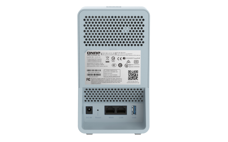 QNAP QMIRO-201W-AU wireless router Gigabit Ethernet Tri-band (2.4 GHz – image 6