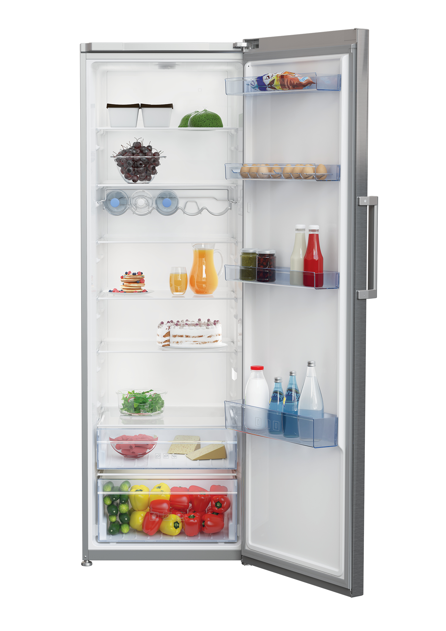 Beko LRSP3685X fridge Freestanding – image 4