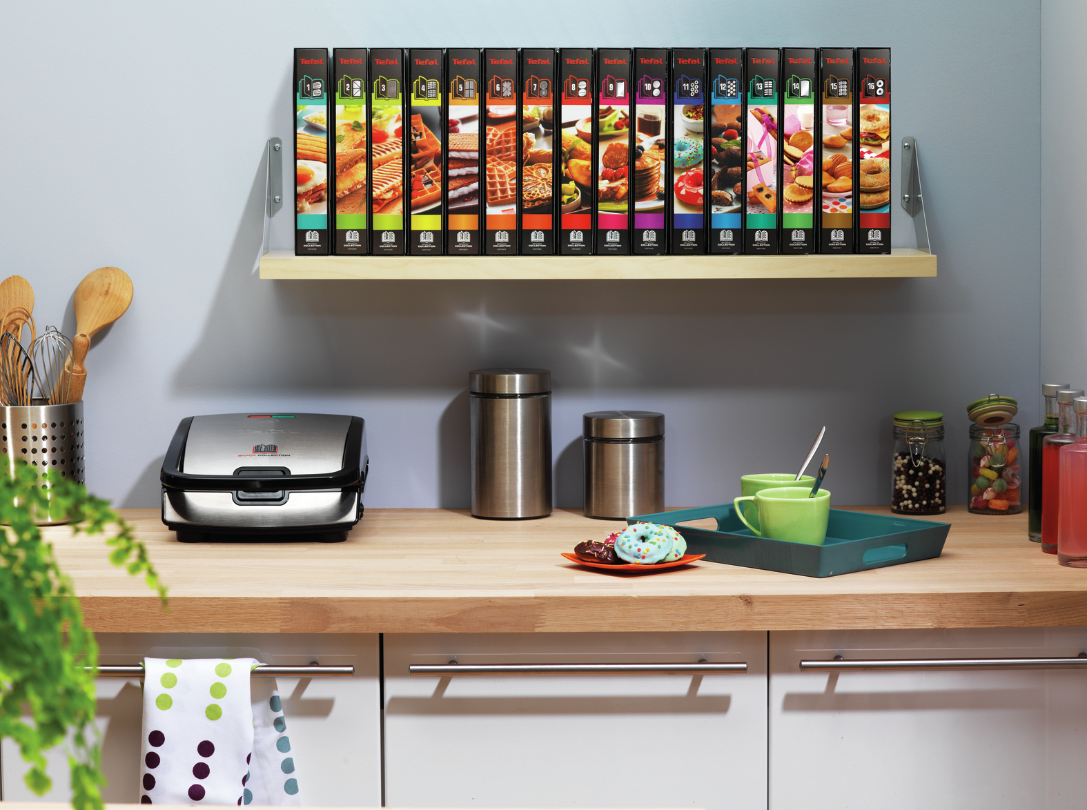 Tefal Snack Collection SW857D sandwich maker Stainless steel – image 6