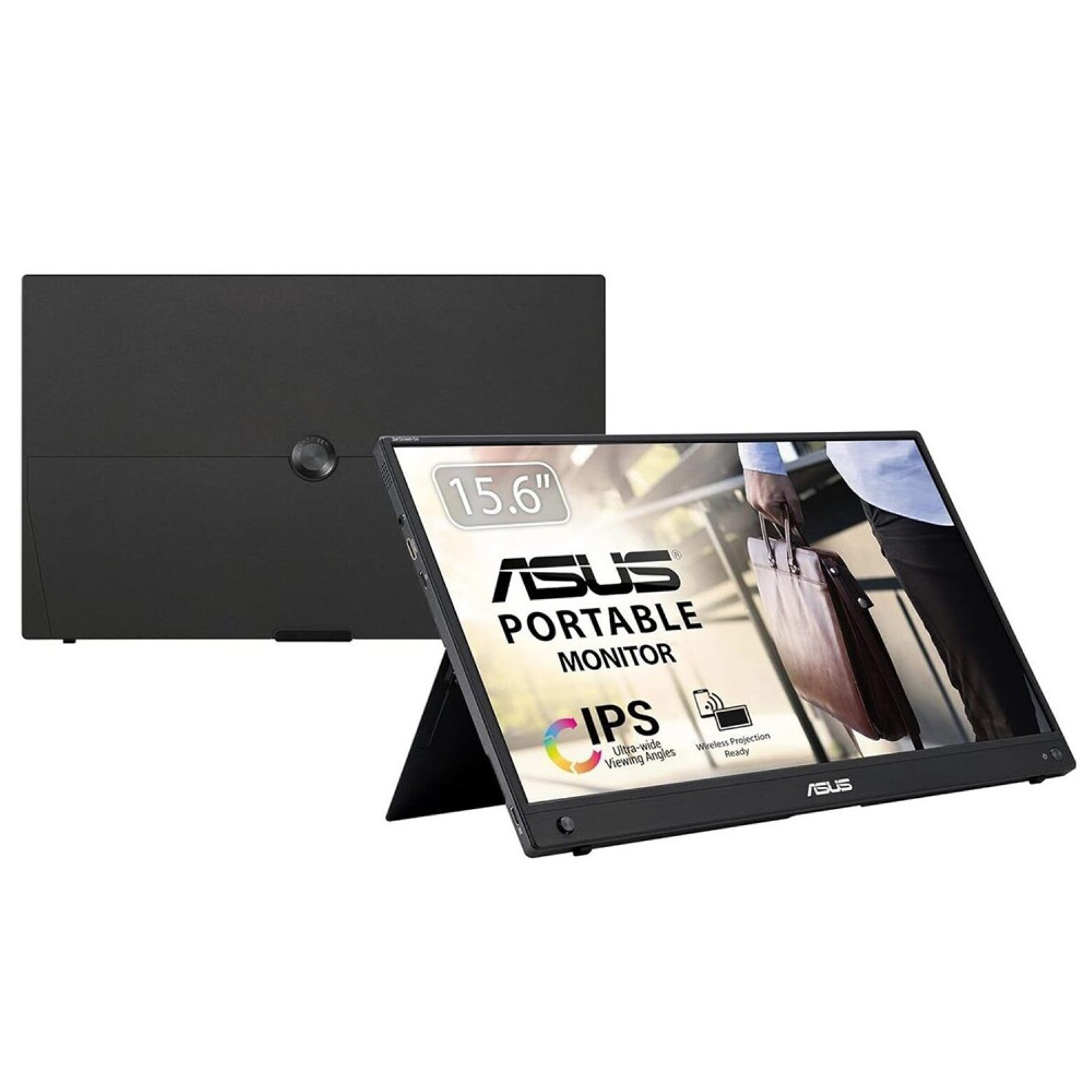 MON ASUS 15,6" ZenScreen MB16AWP FHD 60Hz IPS szürke monitor