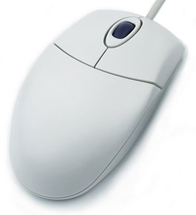 Hypertec MOUAC3331-WHTHY mouse Office Right-hand USB Type-A + PS/2 Optical 400 DPI