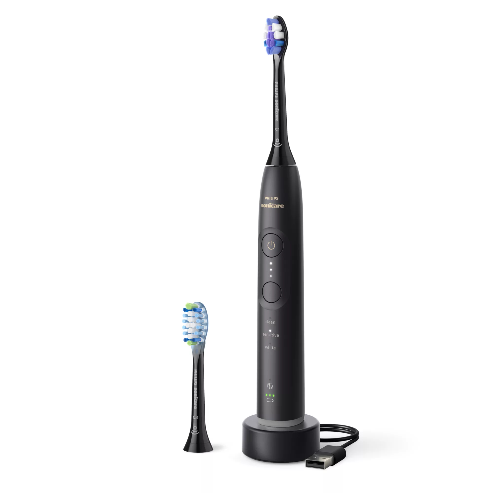 Philips Sonicare 6500 series HX7411/11 electric toothbrush Adult Sonic toothbrush Black