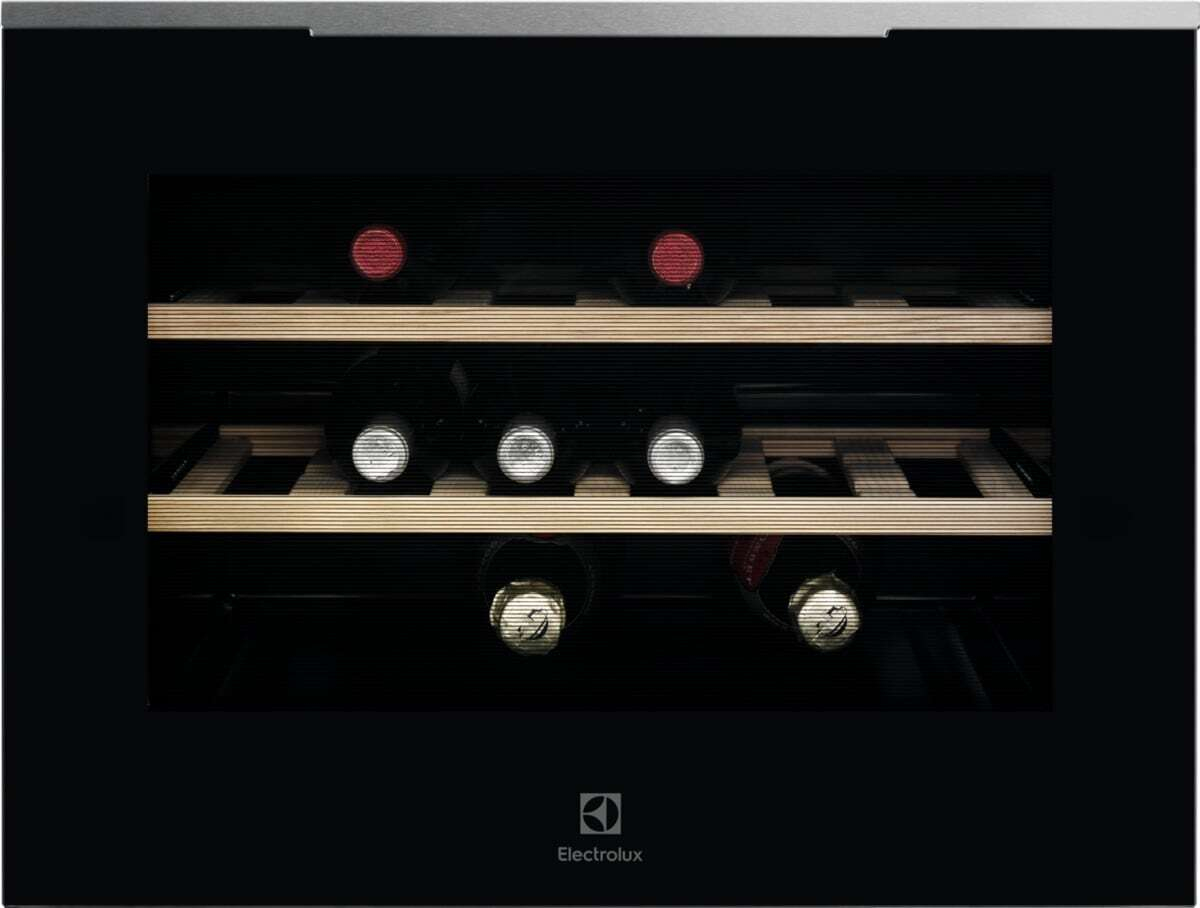 Electrolux KBW5X Compressor wine cooler Built-in Black 18 bottle(s)