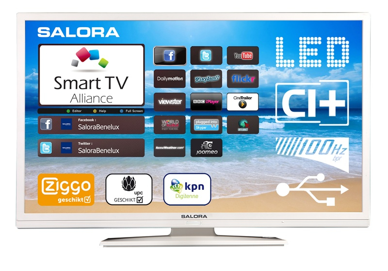 Salora 50LED8110CSW TV – image 1