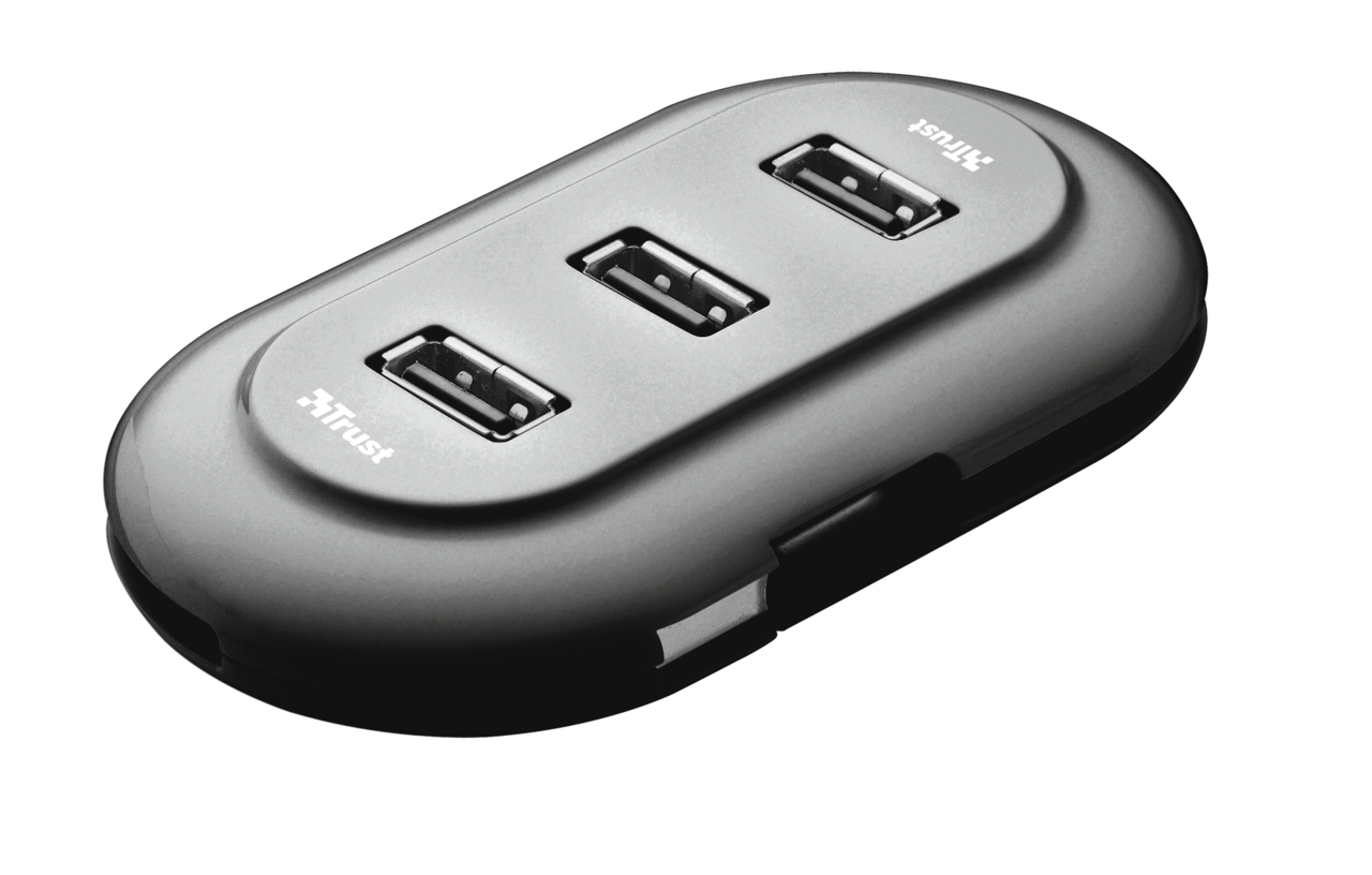 Trust 4 Port USB 2.0 Travel Hub – image 1