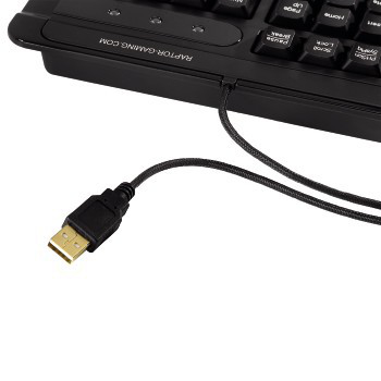 Hama LK1 keyboard Gaming USB QWERTZ – image 3