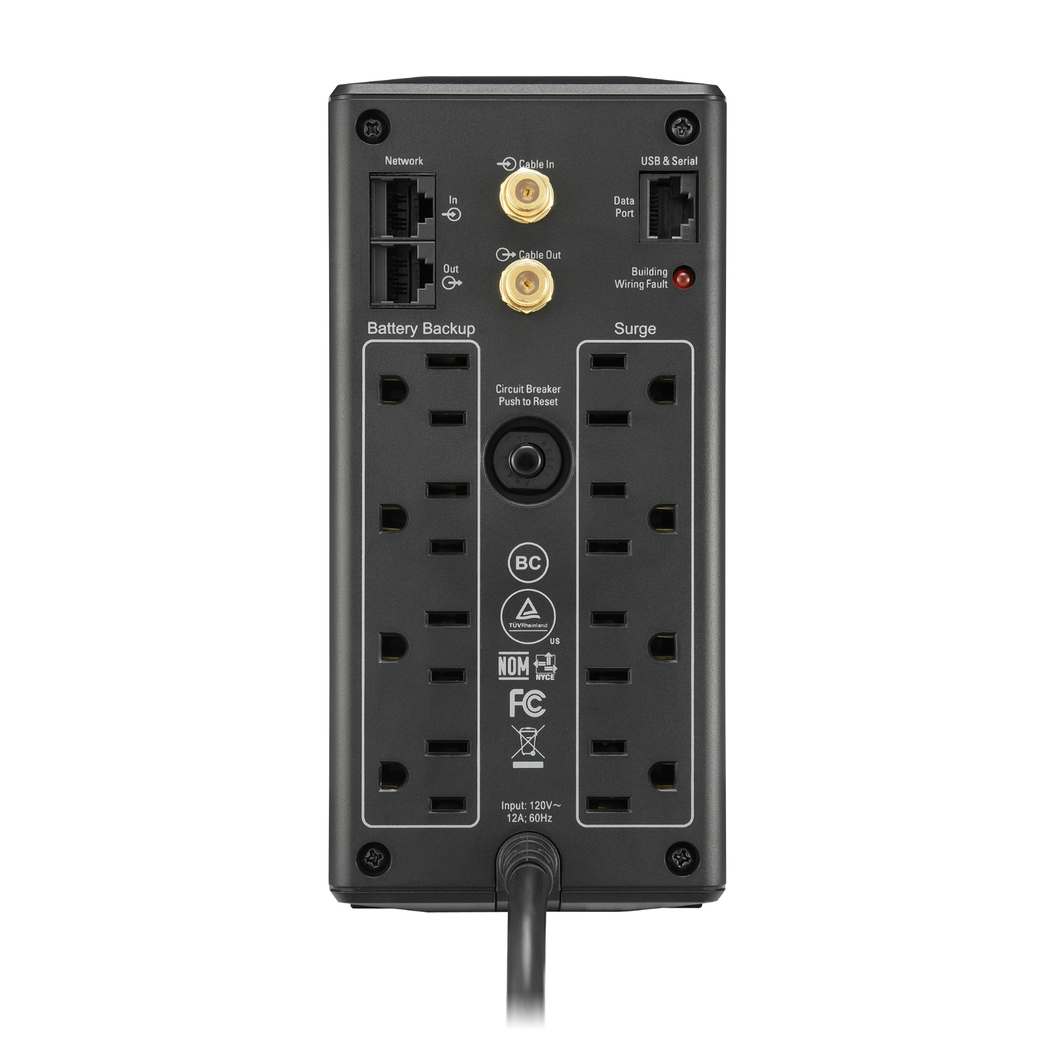 APC BX1000M-LM60 uninterruptible power supply (UPS) Line-Interactive 1 kVA – image 4