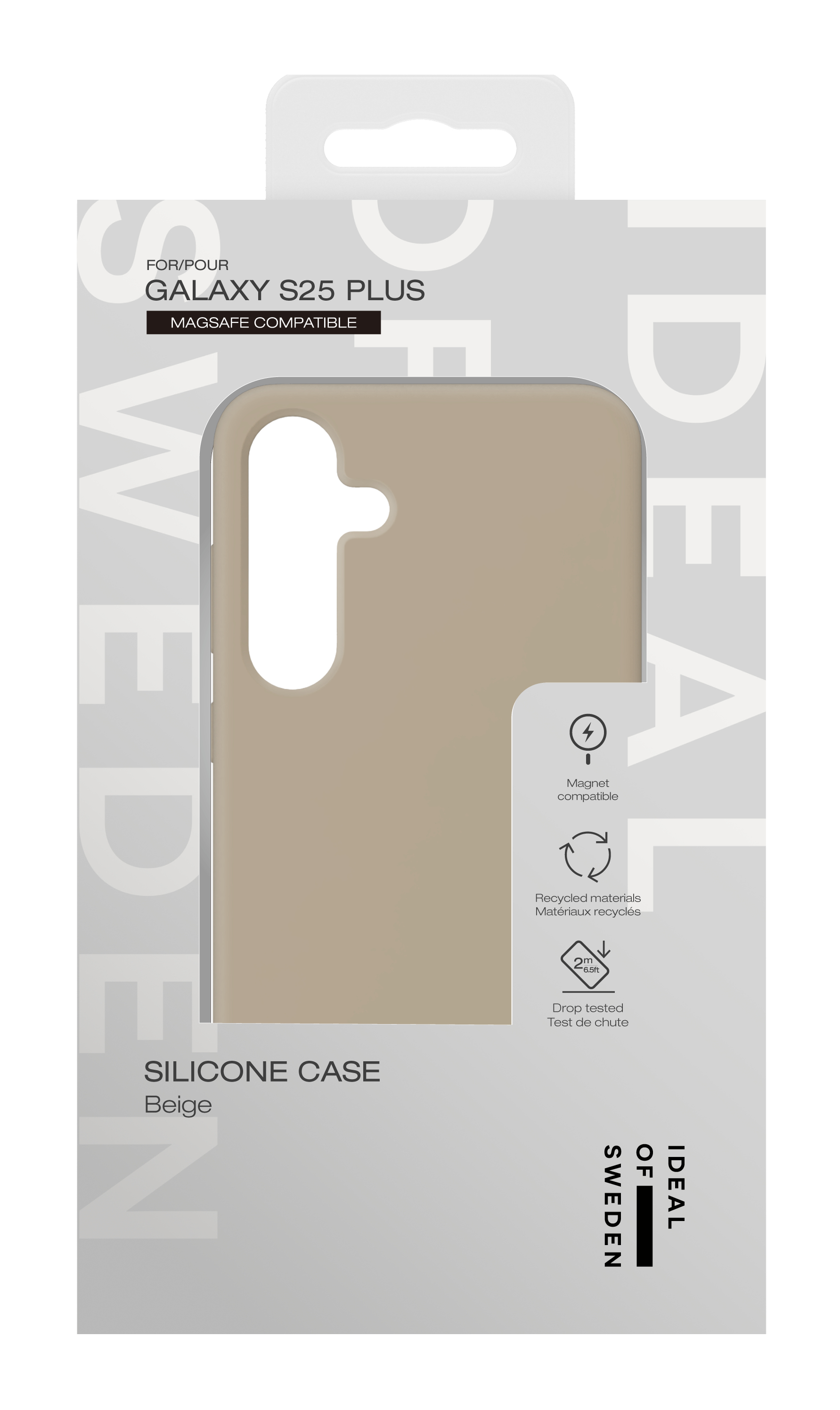iDeal of Sweden Silicone Case MagSafe Galaxy S24 Plus / S25 Plus Perfect Beige – image 4