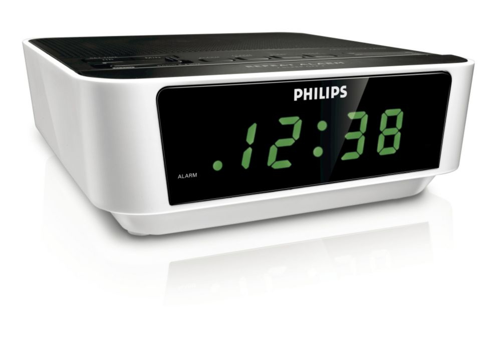 Philips AJ3112 Clock White