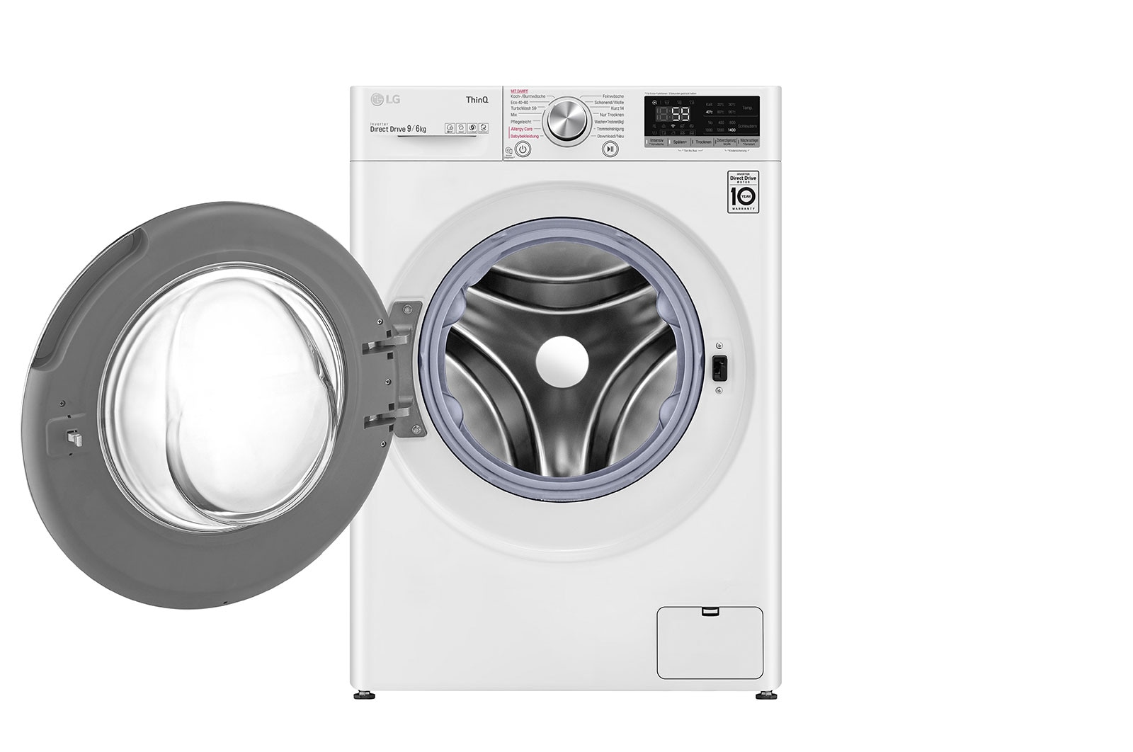 LG V5WD961 washer dryer Freestanding Front-load White – image 2