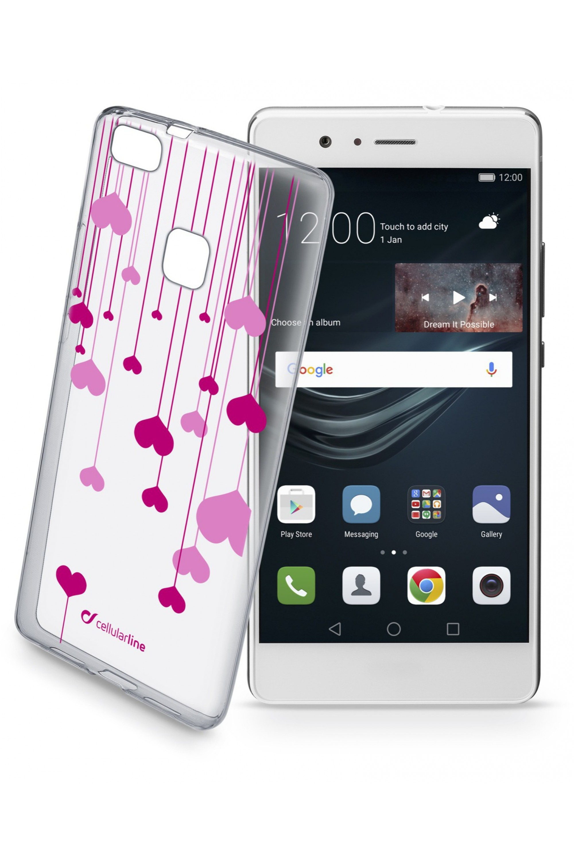 Cellularline Style Case Heart - P9 Lite