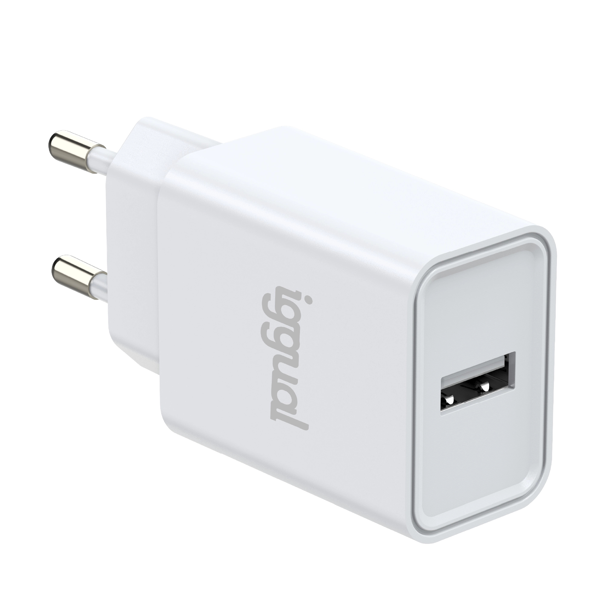 iggual IGG318188 mobile device charger Universal White AC Indoor