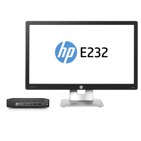 HP 600 G2 Mini + EliteDisplay E232