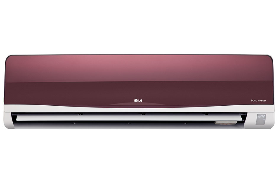 LG JS-Q18WTXD air conditioner Split system Red, White – image 4