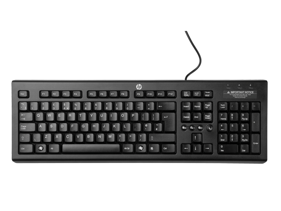 HP LK758AA keyboard Universal Black