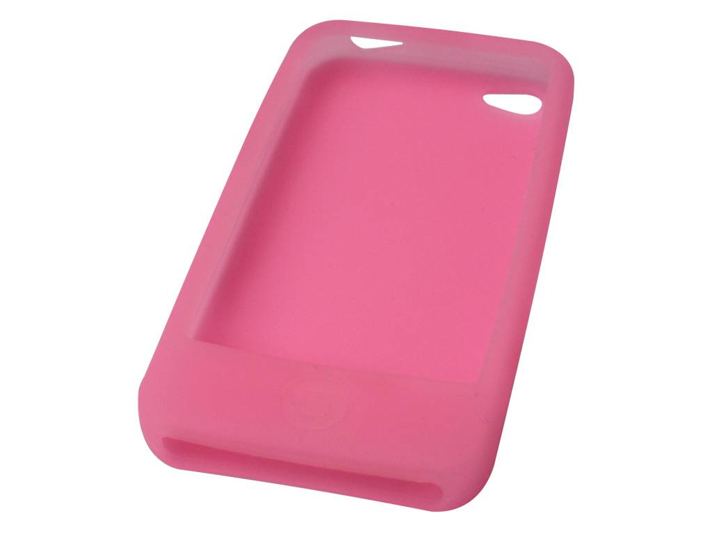 Sandberg Soft back case Pink iPhone 4
