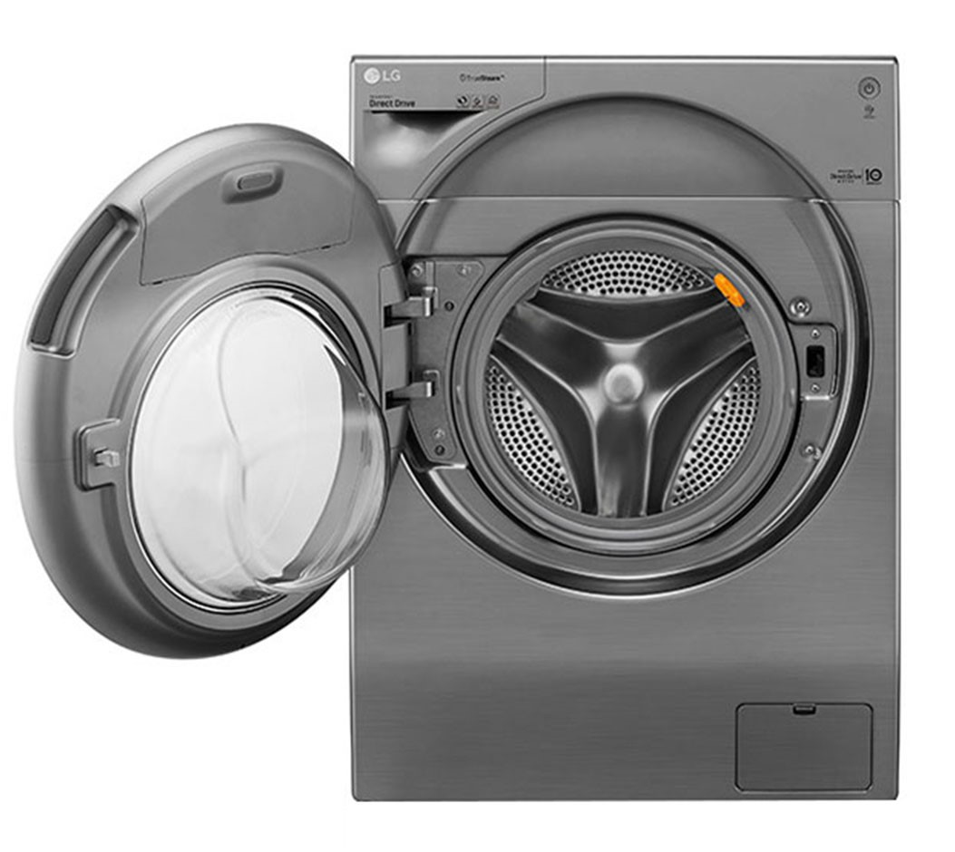 LG FH6G1BCHK6N washer dryer Freestanding Front-load Graphite – image 2