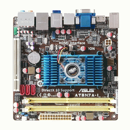 ASUS AT3N7A-I NA (integrated CPU) mini ITX – image 2