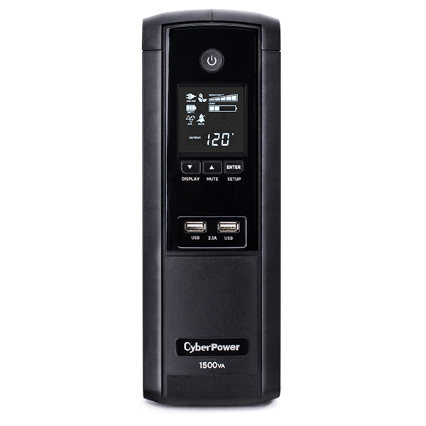 CyberPower BRG1500AVRLCDTAA uninterruptible power supply (UPS) 1.5 kVA